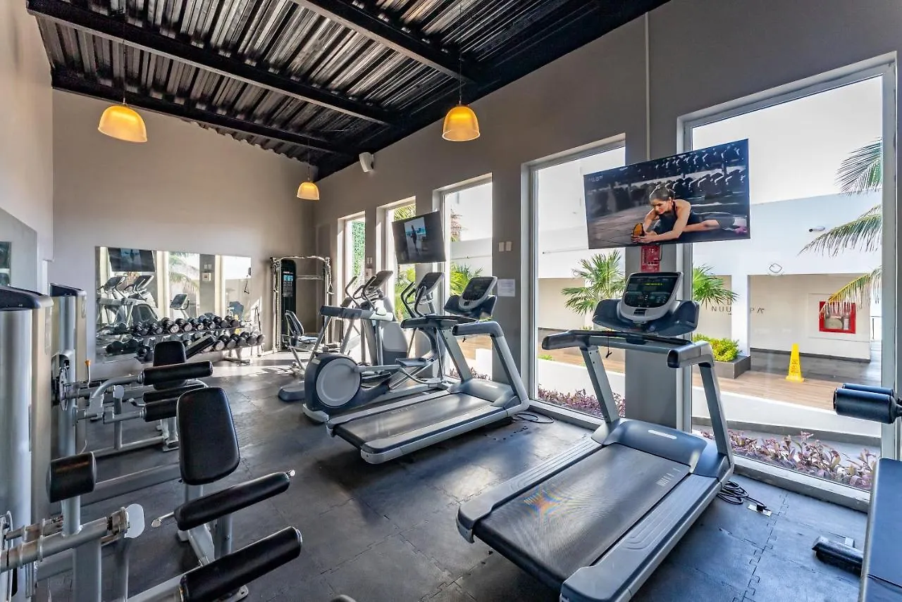 קנקון Beachfront Ocean View-Boutique Apartment •Gym •Spa מקסיקו