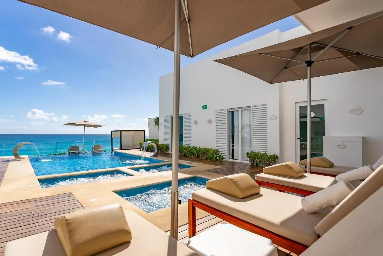 קנקון Beachfront Ocean View-Boutique Apartment •Gym •Spa