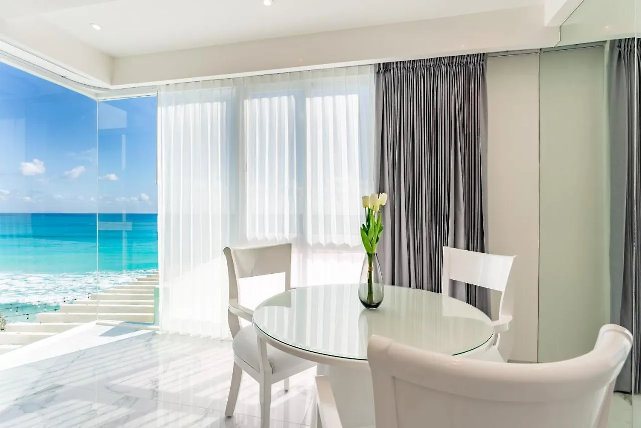 קנקון Beachfront Ocean View-Boutique Apartment •Gym •Spa